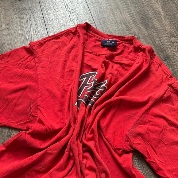 Vintage 90s Faded Polo Ralph Lauren Sport Logo Graphic Tee - Picture 4 of 6